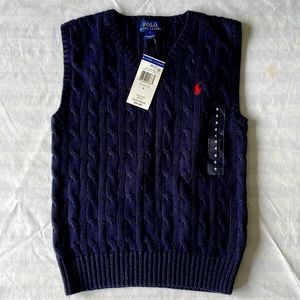 Boys Sweater vest polo